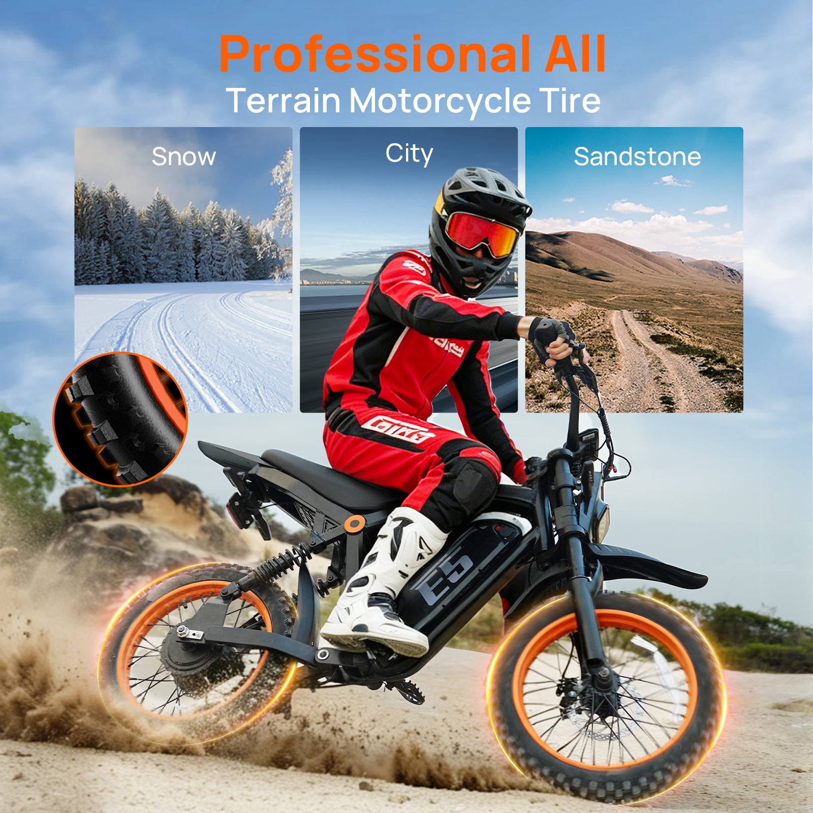 Tietie E5 Electric Dirt Bike For Teens & Adults