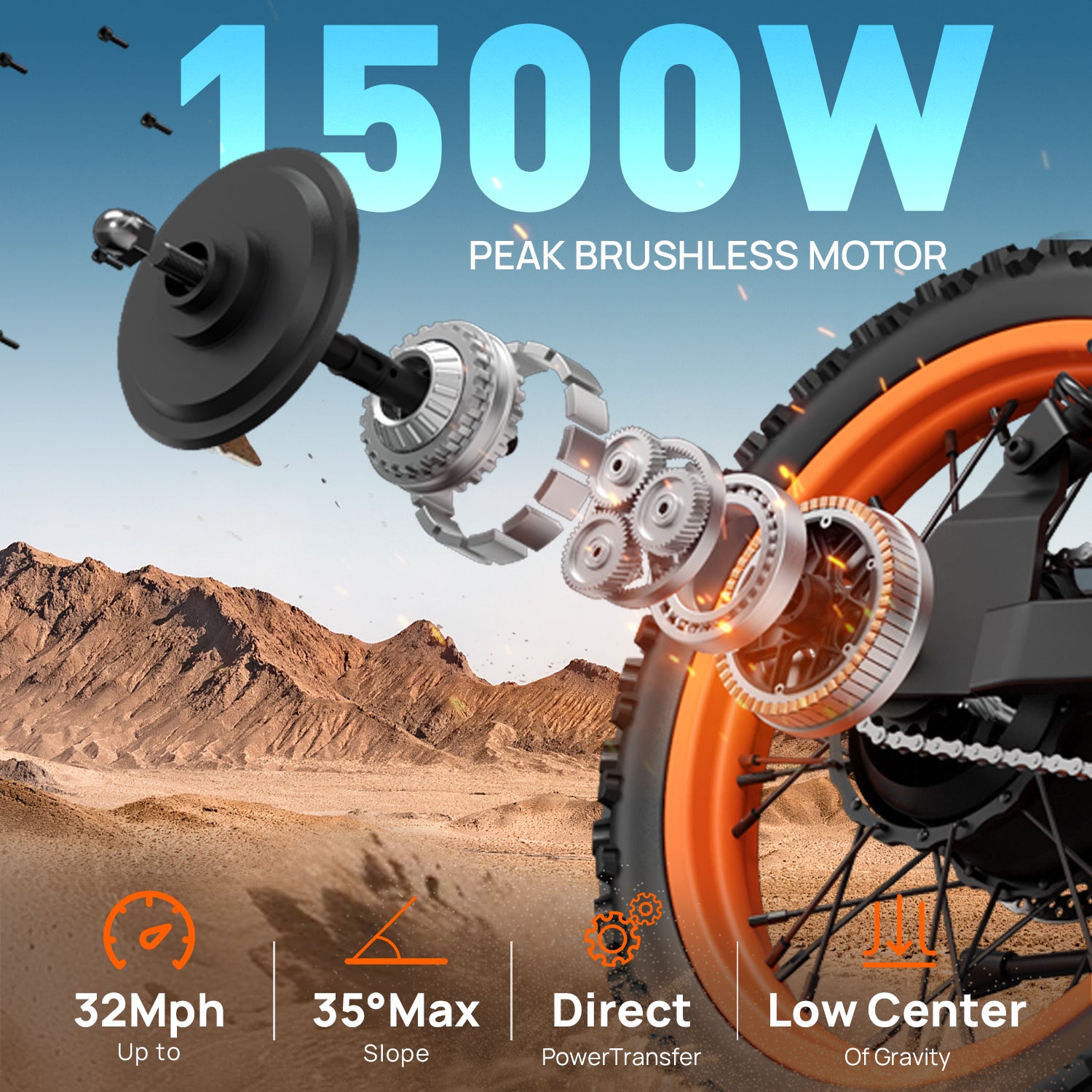 Tietie E5 Electric Bike For Teens & Adults
