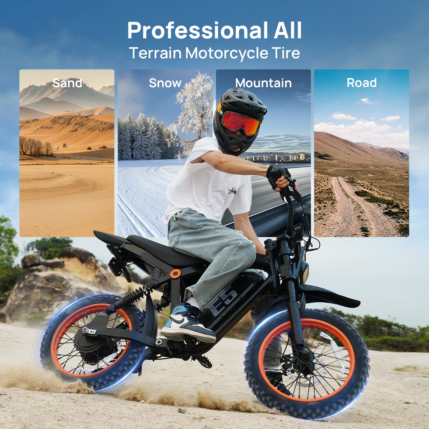 Tietie E5 Electric Bike For Teens & Adults