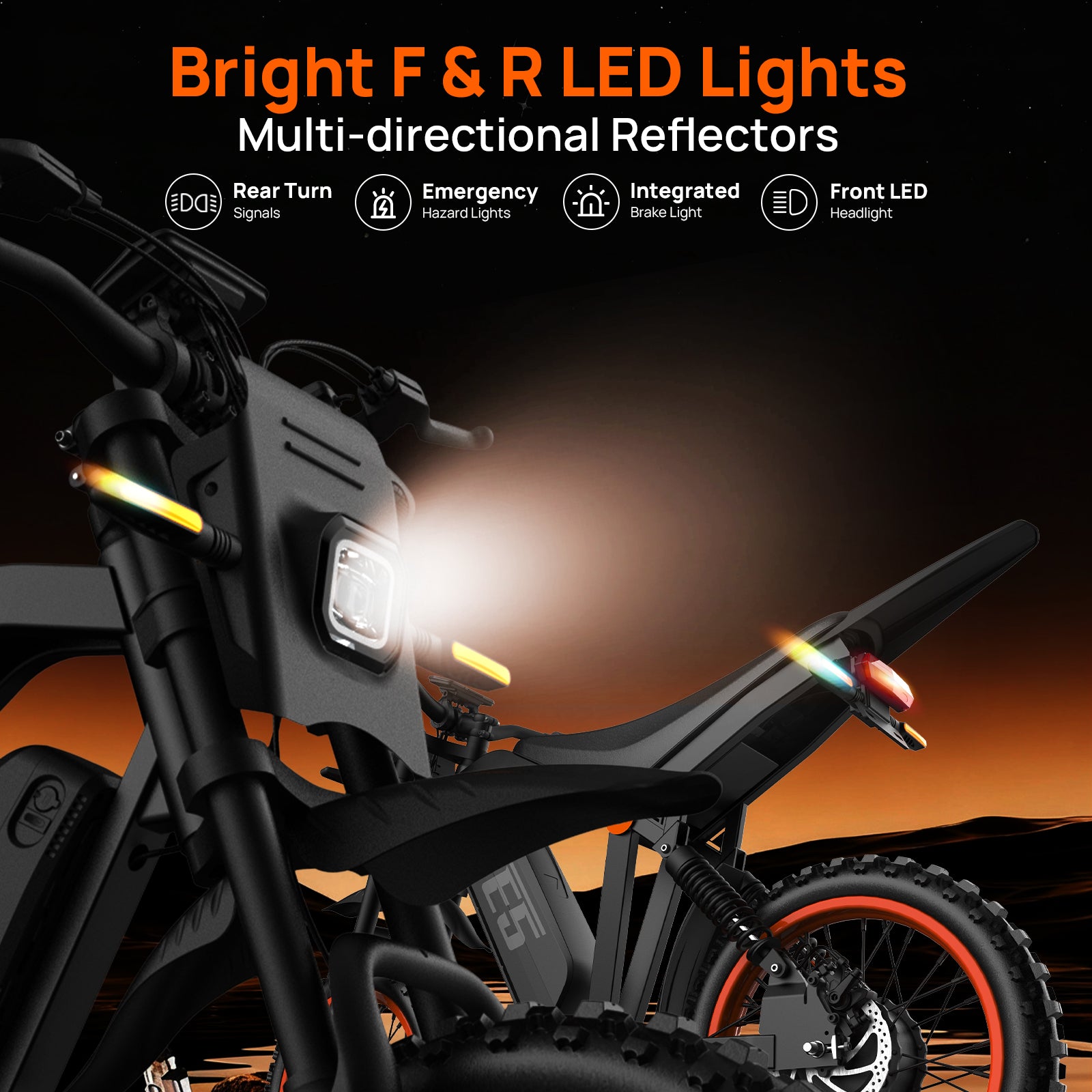 Tietie E5 Electric Dirt Bike For Teens & Adults