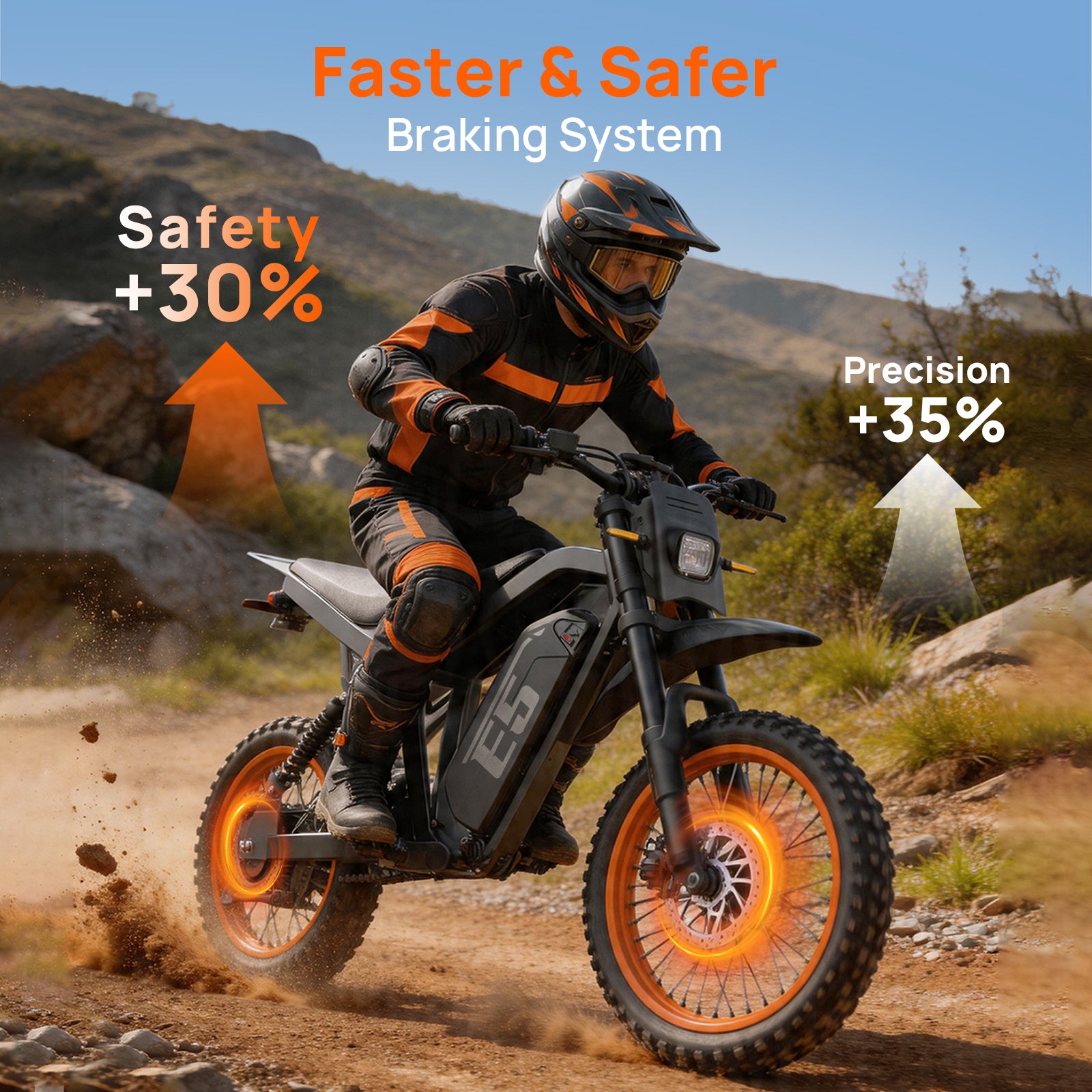 Tietie E5 Electric Dirt Bike For Teens & Adults