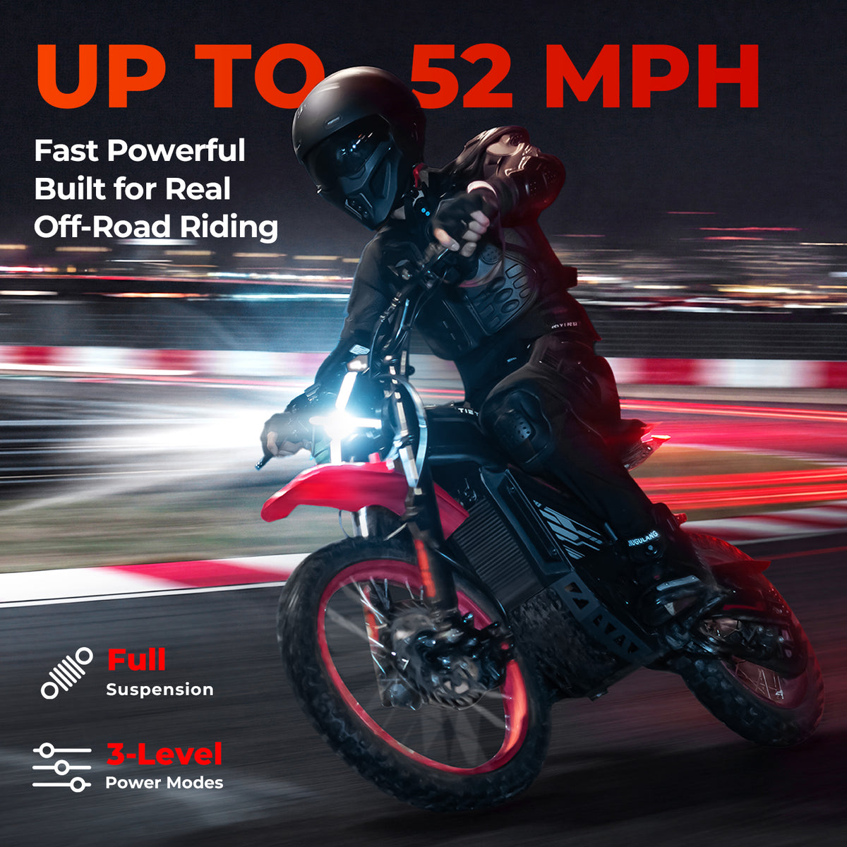 Tietie U10 Electric Dirt Bike For Teens & Adults