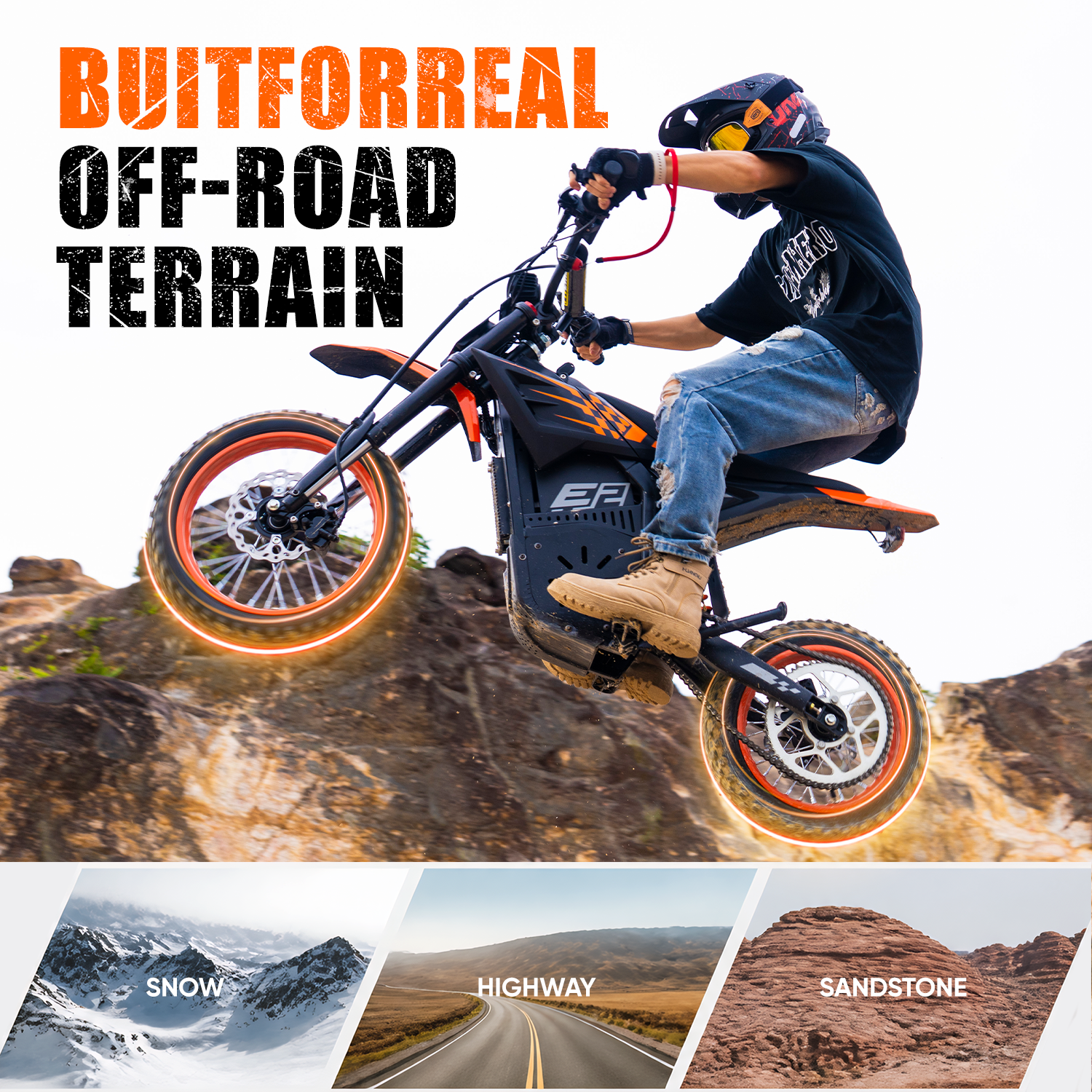 Tietie E2 Electric Dirt Bike For Teens & Adults